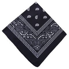 17KM Fashion Women Bandana Scarf Girls Kids Punk Square Bandanas Headwear Bohemian Head Scarf Headbands Hair Accessories