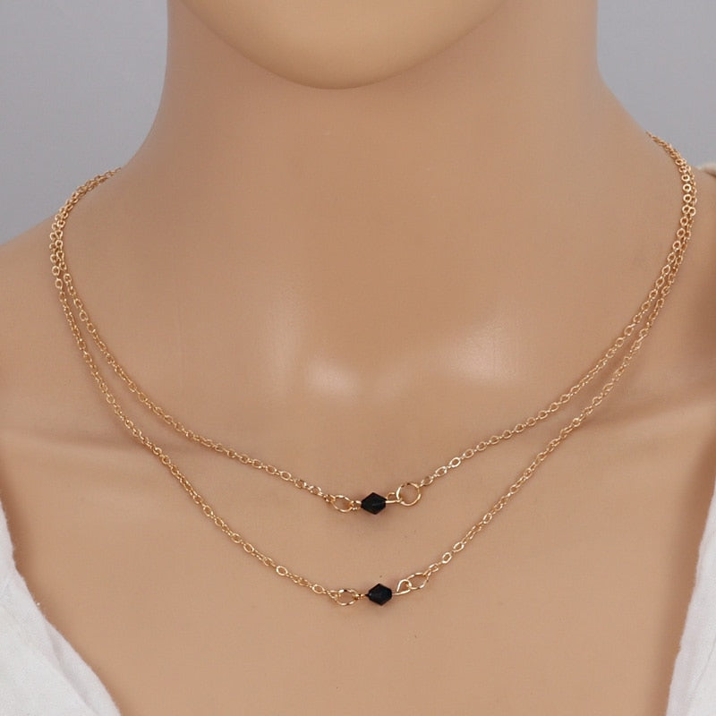 Tiny Heart Choker Necklace for Women Silver Color Chain Smalll Love Necklace Pendant on neck Bohemian Chocker Necklace Jewelry