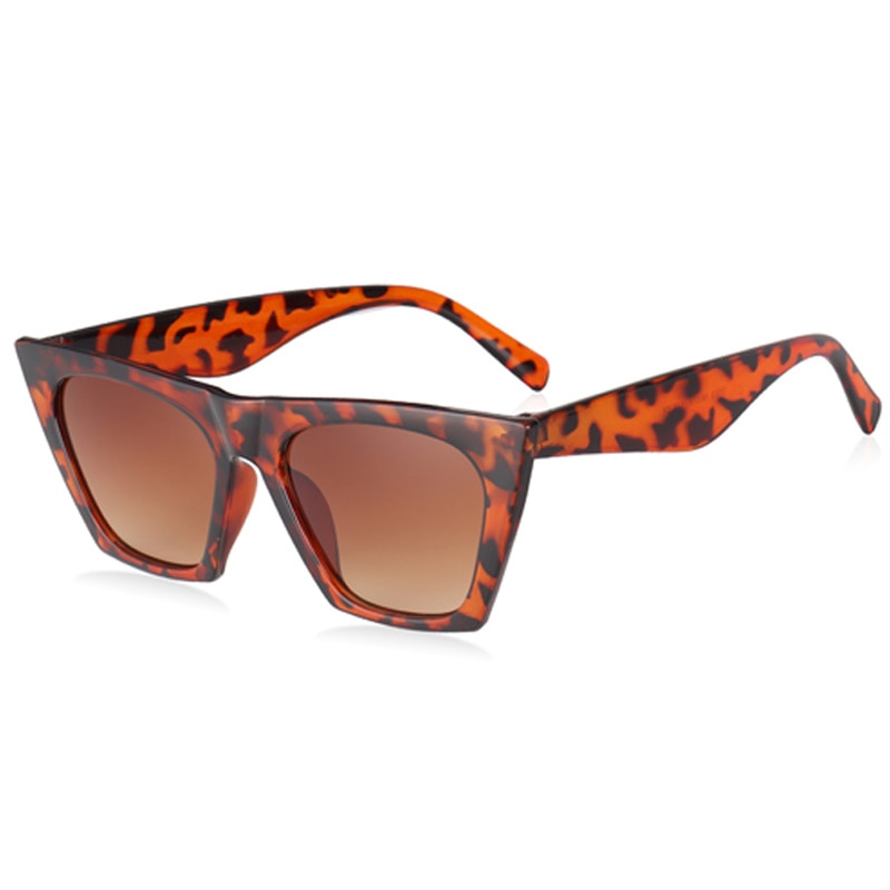 New Square Sunglasses Woman Black Cat Eye Brand Designer Sun Glasses Female Travel Driver Gradient Fashion Oculos De Sol