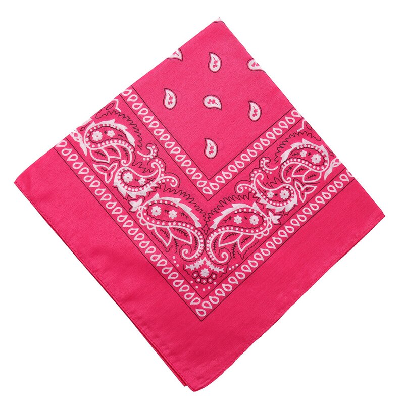 17KM Fashion Women Bandana Scarf Girls Kids Punk Square Bandanas Headwear Bohemian Head Scarf Headbands Hair Accessories