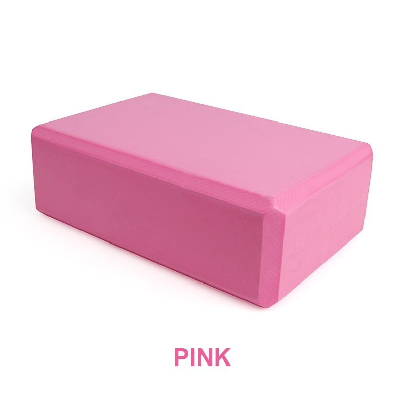 EVA Foam Yoga Block Props Brick Gym Pilates Yoga Column Back Exercise BodyBuilding Fitness Sport Workout Equipment for Home