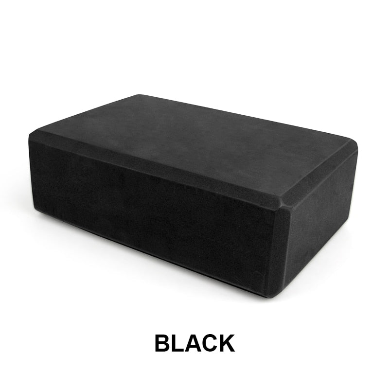 EVA Foam Yoga Block Props Brick Gym Pilates Yoga Column Back Exercise BodyBuilding Fitness Sport Workout Equipment for Home