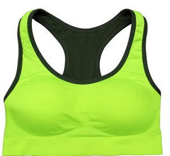 Women Sport Bras Sexy Seamless Yoga Shirts Sport Bra Top Comfortable Bra Push Up for Sports Sleep Fitness Clothing 5 Color