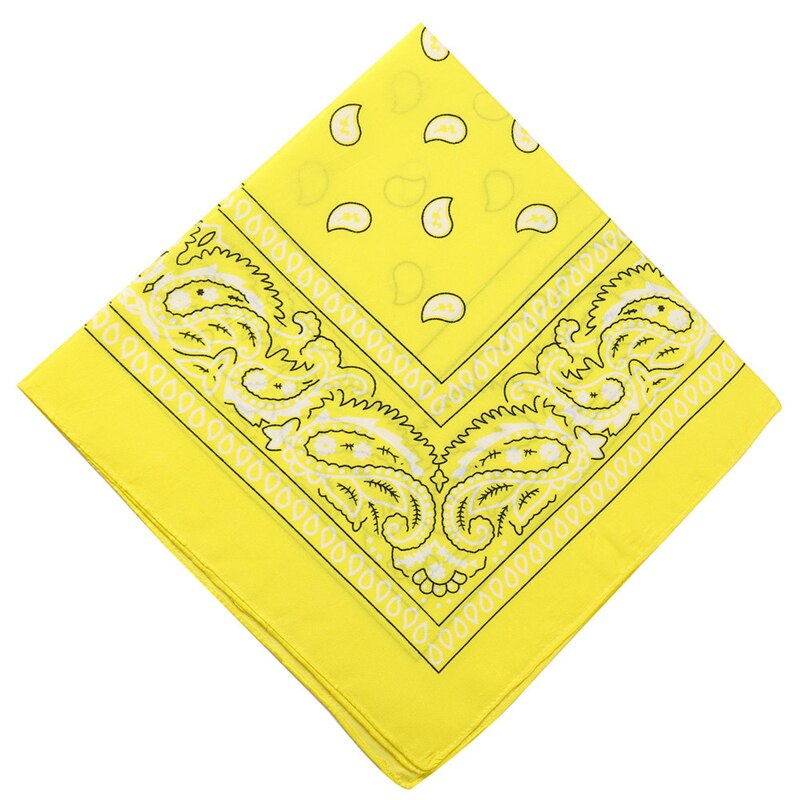 17KM Fashion Women Bandana Scarf Girls Kids Punk Square Bandanas Headwear Bohemian Head Scarf Headbands Hair Accessories