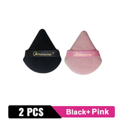 Triangle Powder Puff Soft Makeup Sponge for Face Make Up Eyes Contouring Shadow Cosmetic Washable Mini Velvet Foundation Puff