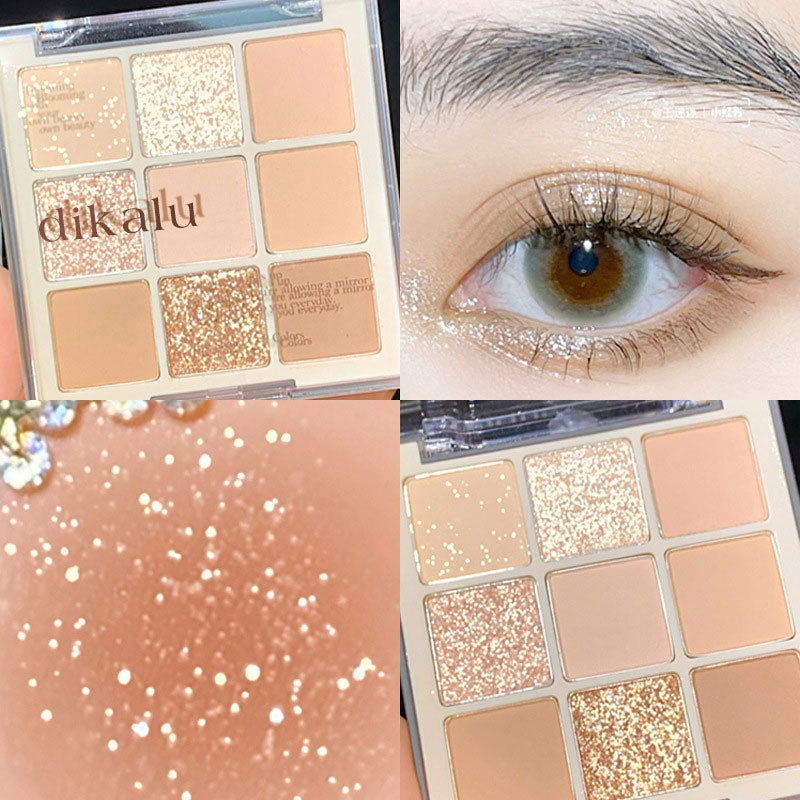 24H Shipping Palette Pearly Eyeshadow Glitter Earth Color Eyeshadows Shiny Eye Shadow Pallet Makeup Pigmentos Para Ojos Cosmetic