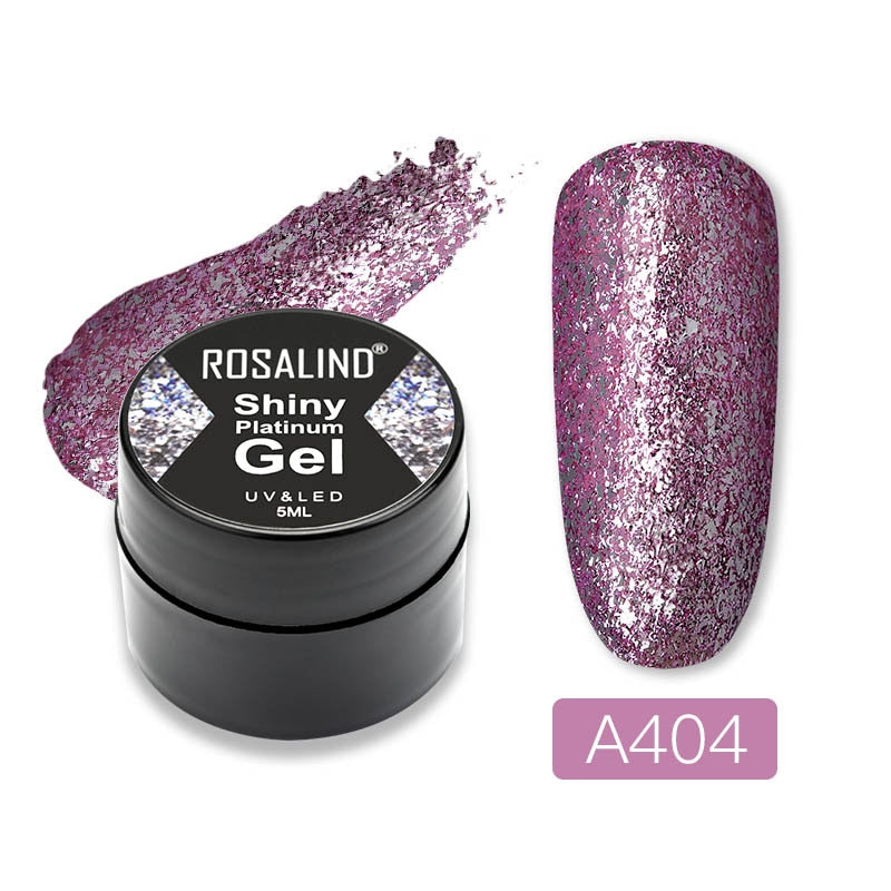 Gel Nail Polish Glitter Paint Hybrid Varnishes Shiny Top Base Coat For Nails Set Semi Permanent For Manicure Nail Art