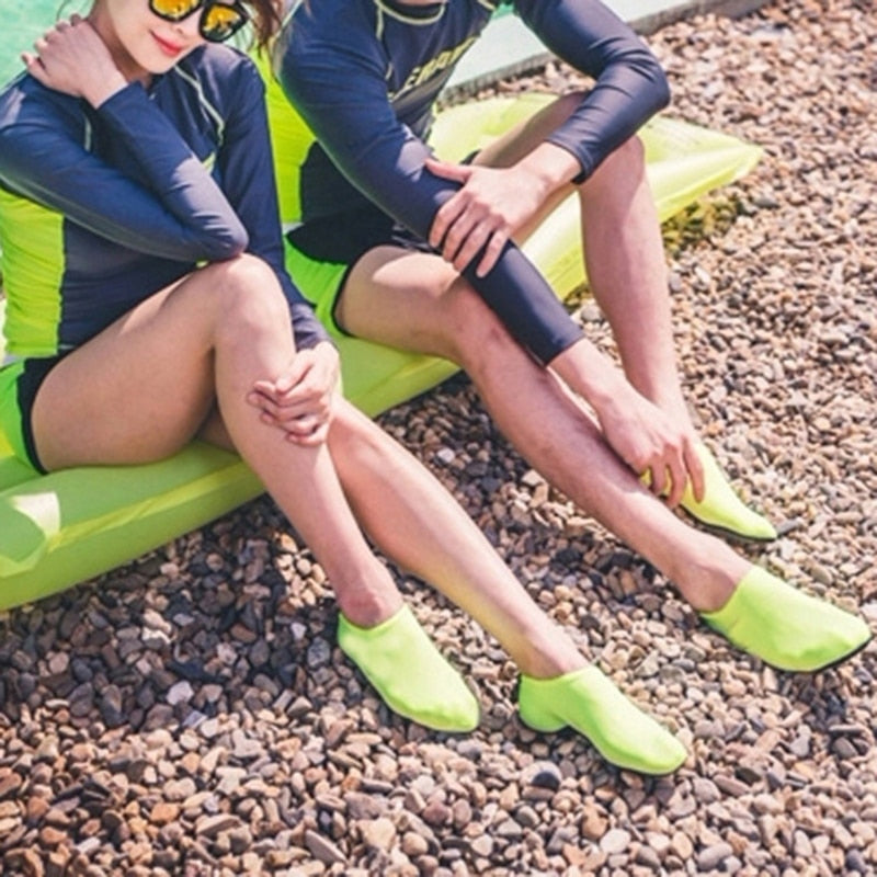 Unisex Adults Kids Diving Sock Barefoot Water Sport Shoes Aqua Sock Snorkeling Seaside Swimming Non-slip Anti-skid Yoga Shoe