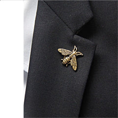 2023 fashion hot sale exquisite cute animal insect bee men and girls lapel brooch badge brooch jewelry wholesale